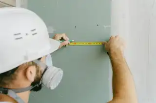 Construção de drywall